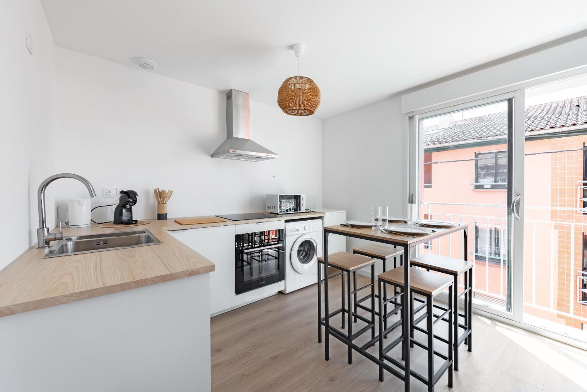 T2 Avec Parking Gratuit - Proximite Gare Apartment Toulouse Exterior foto