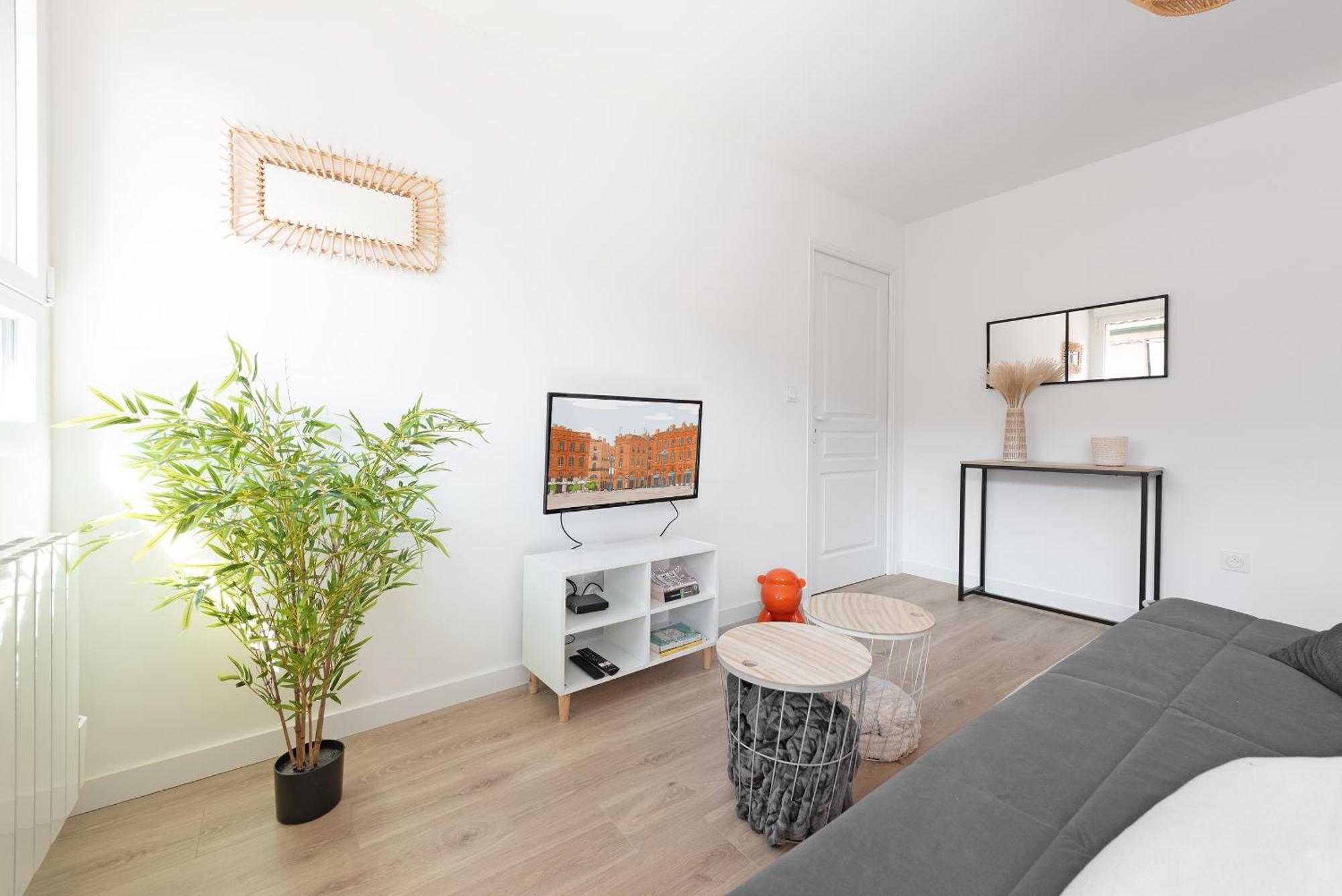 T2 Avec Parking Gratuit - Proximite Gare Apartment Toulouse Exterior foto