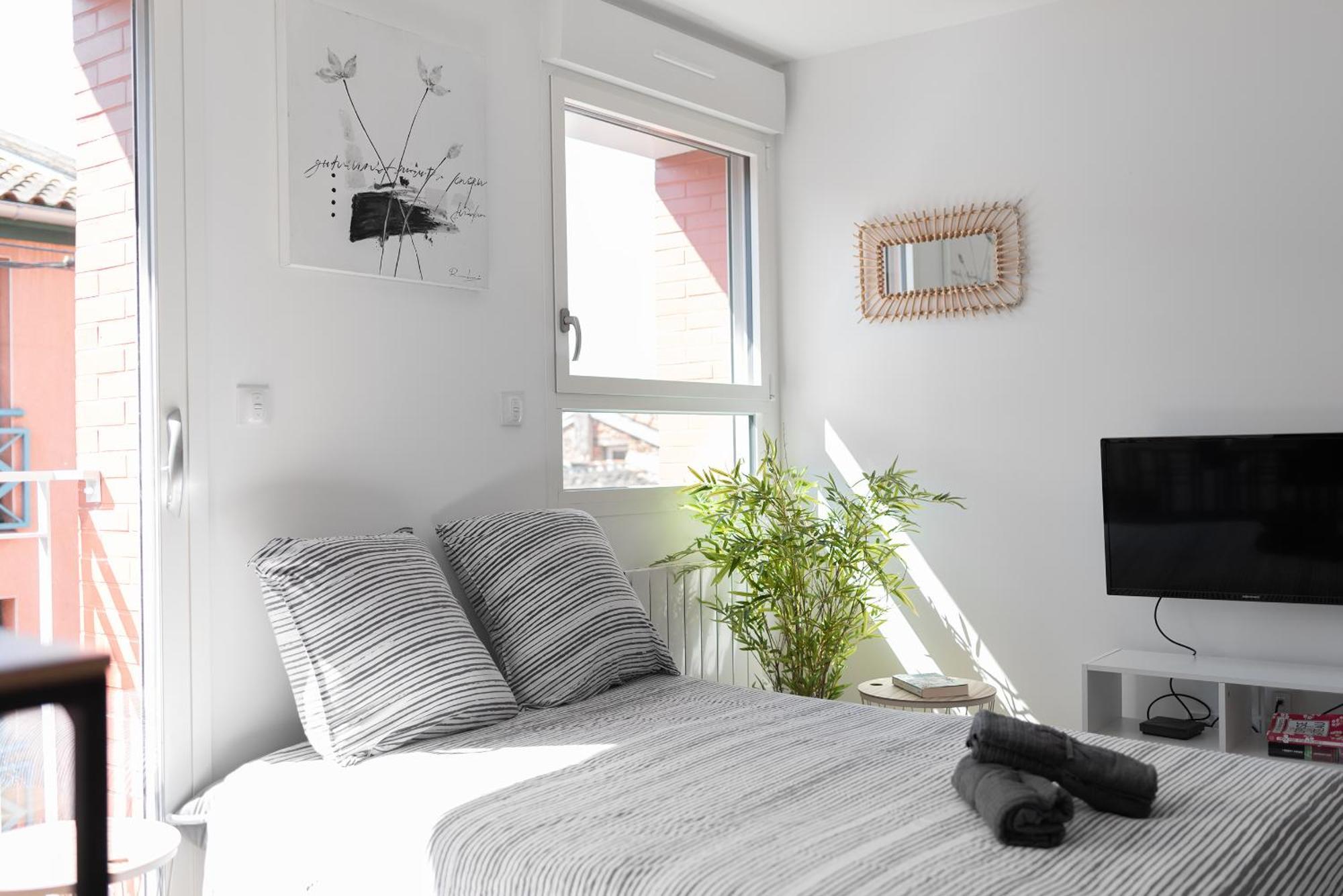T2 Avec Parking Gratuit - Proximite Gare Apartment Toulouse Exterior foto
