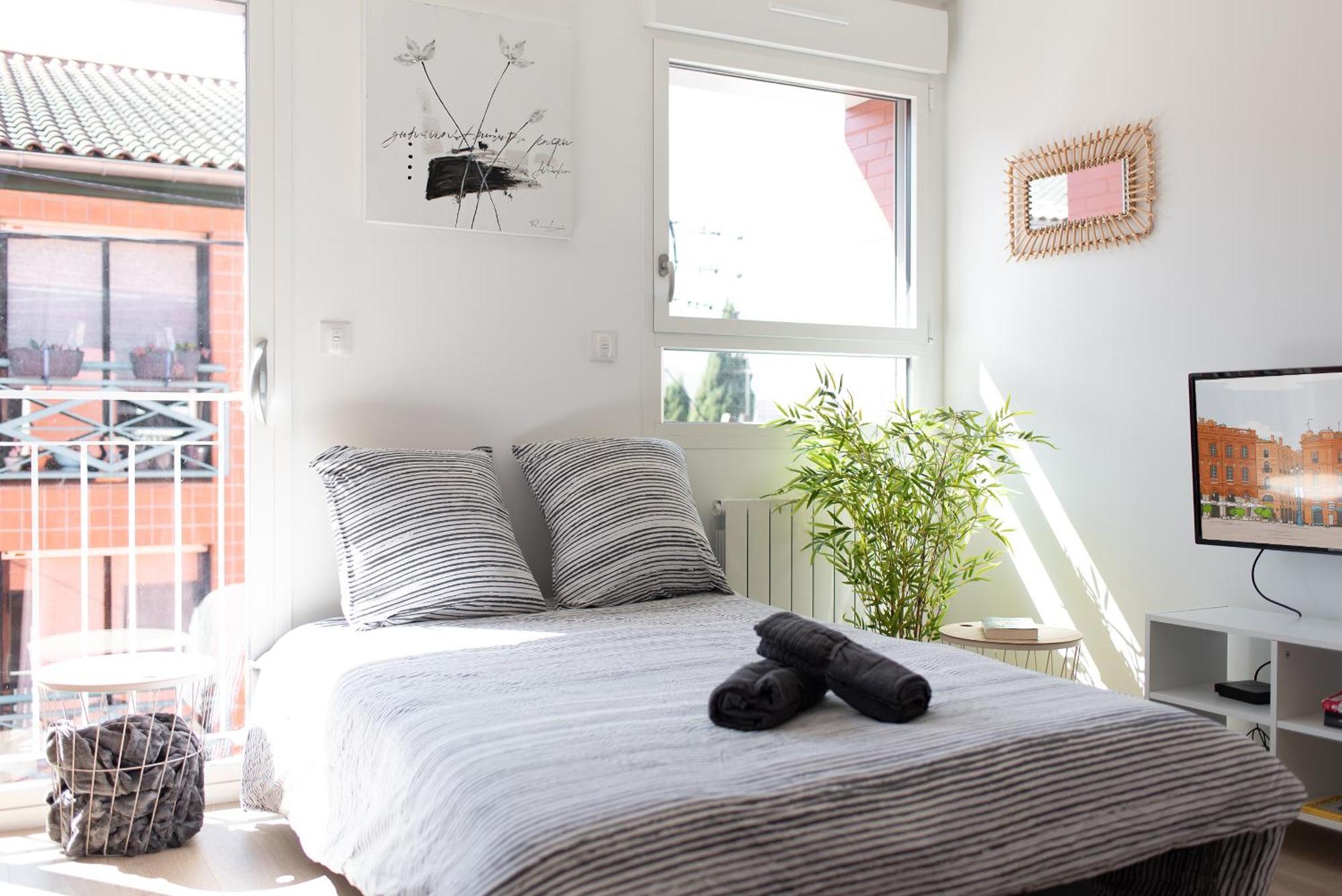 T2 Avec Parking Gratuit - Proximite Gare Apartment Toulouse Exterior foto
