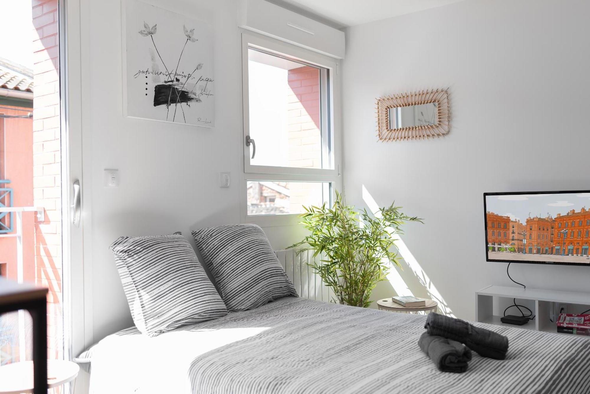 T2 Avec Parking Gratuit - Proximite Gare Apartment Toulouse Exterior foto
